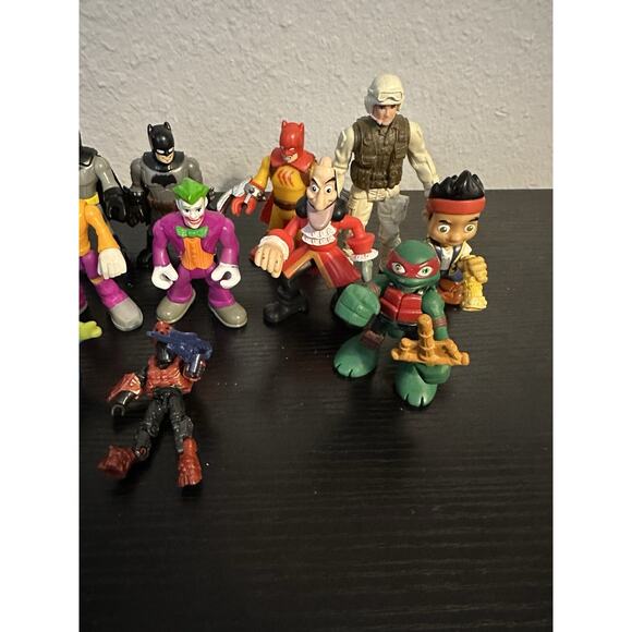 (15) Mini Toy/Figurine Lot of 90s toys Vintage toys Action figures - Picture 3 of 3